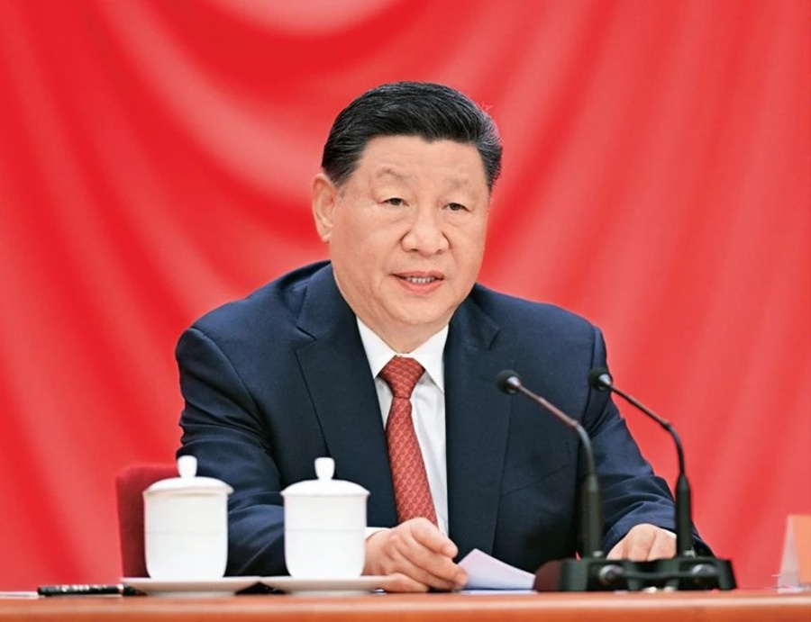 1.2025年4月28日，慶祝中華全國(guó)總工會(huì)成立100周年暨全國(guó)勞動(dòng)模范和先進(jìn)工作者表彰大會(huì)在北京人民大會(huì)堂隆重舉行。中共中央總書記、國(guó)家主席、中央軍委主席習(xí)近平出席大會(huì)并發(fā)表重要講話。 新華社記者 李學(xué)仁攝.jpg