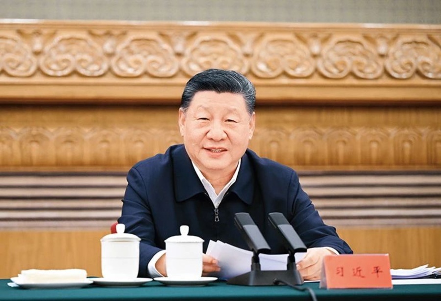 1 2025年2月17日，中共中央總書記、國家主席、中央軍委主席習(xí)近平在京出席民營企業(yè)座談會并發(fā)表重要講話。 新華社記者 謝環(huán)馳攝.jpg