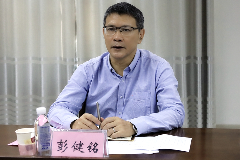 九三學(xué)社廣西區(qū)委主委、自治區(qū)工業(yè)和信息化廳一級(jí)巡視員彭健銘_副本